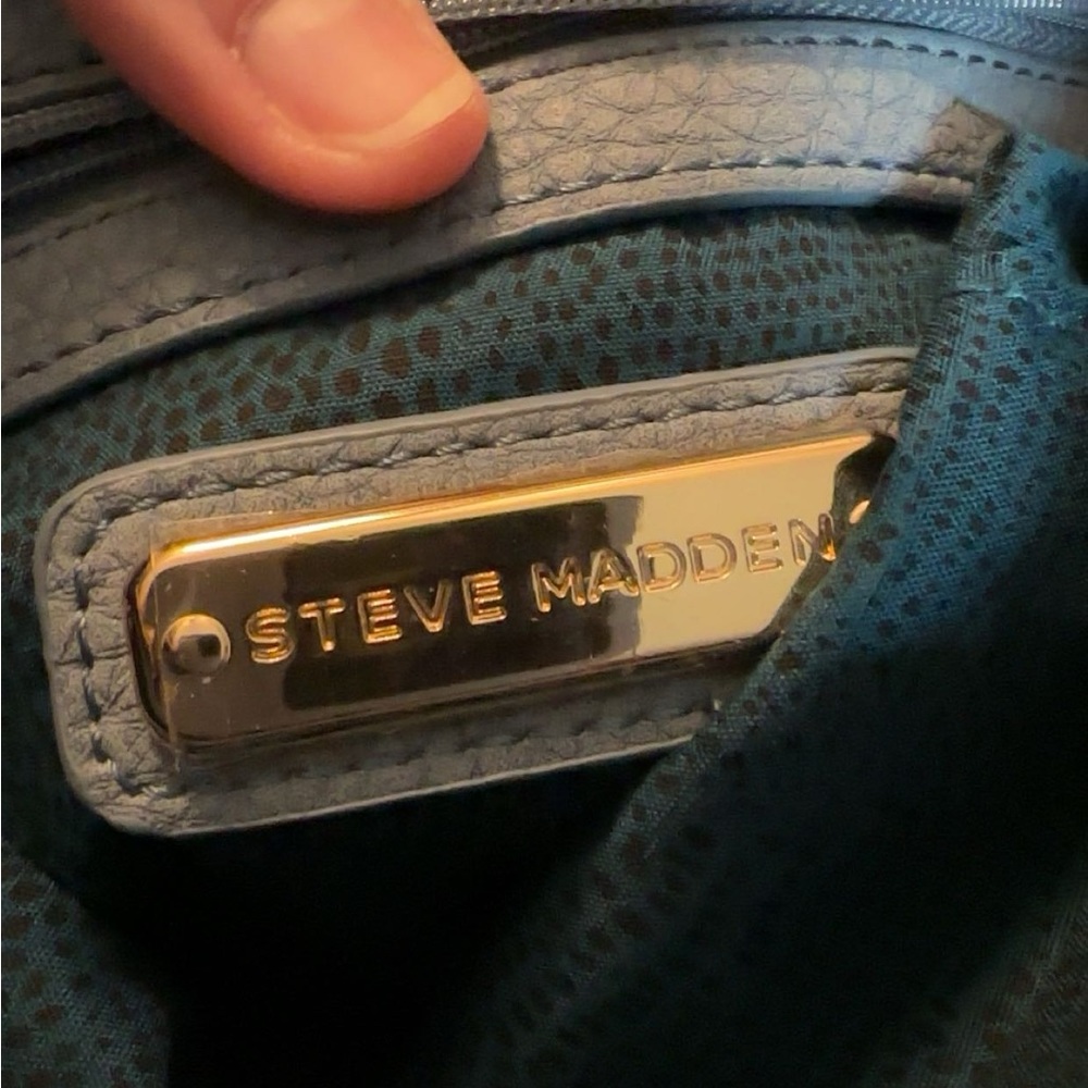 Steve Madden ash blue leather💙